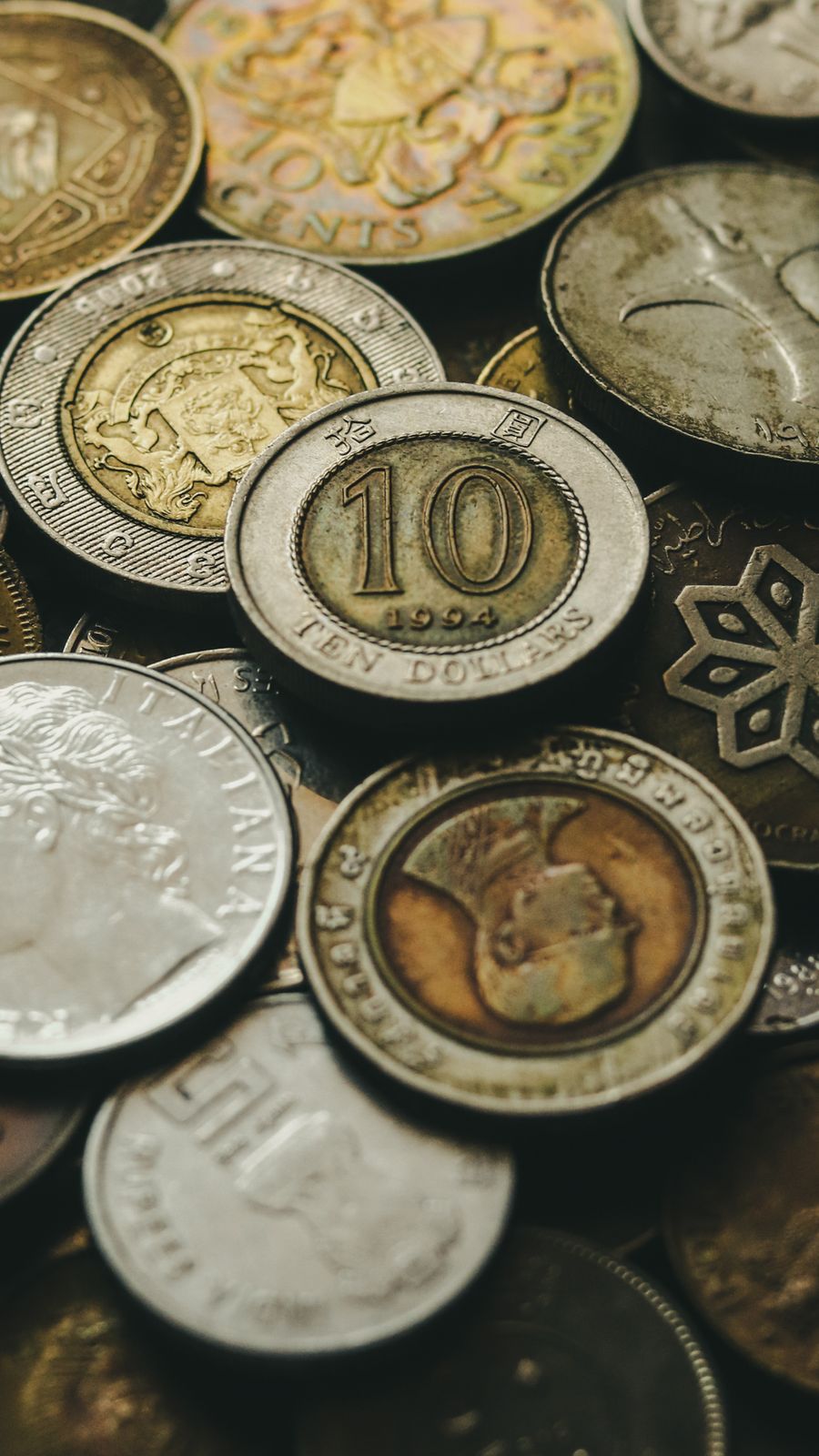 Tumpukan koin rebate harian